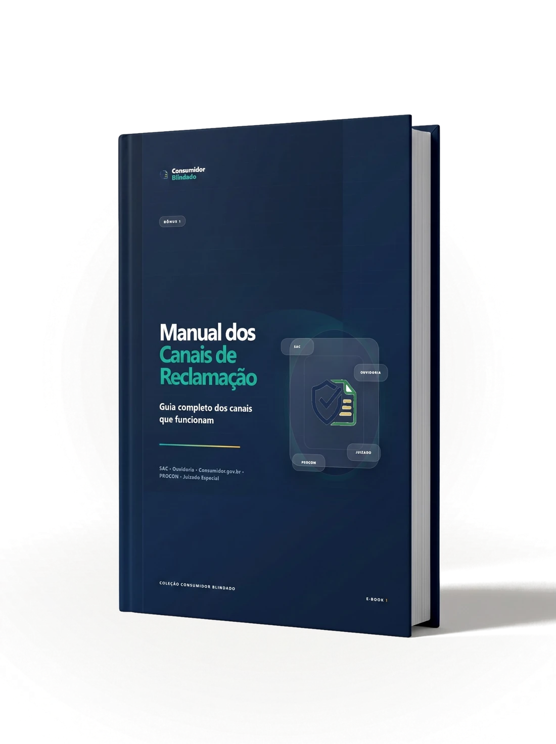 Mockup Manual dos Canais de Reclamação